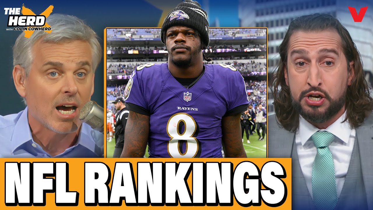 Colin Cowherd & Nick Wright rank top NFL teams: Bills, Eagles, or Ravens #1? | THE HERD
