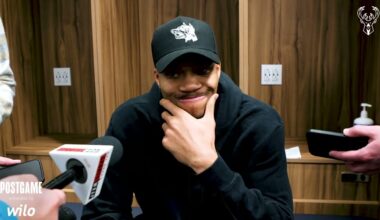 Giannis Antetokounmpo Postgame Media Availability | 03.18.25