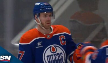 Oilers' Connor McDavid Turns On The Jets To Close Out First Period With Beautiful Goal