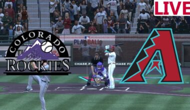 🔴LIVE MLB🔴Colorado Rockies VS Arizona Diamondbacks  /MLB Spring training / /MLB THE SHOW