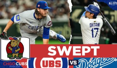 Chicago Cubs get SWEPT in Tokyo Series against Los Angeles Dodgers | CHGO Cubs POSTGAME Podcast