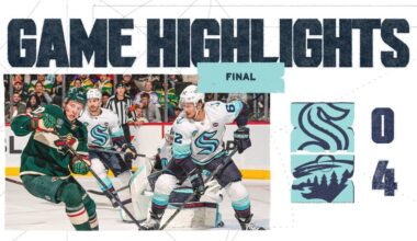 Seattle Kraken at Minnesota Wild | 3/19 Game Highlights