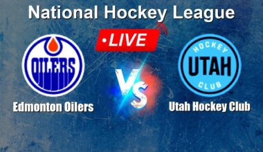 🔴 LIVE: Edmonton Oilers vs Utah Hockey Club - Live Score Today - NHL