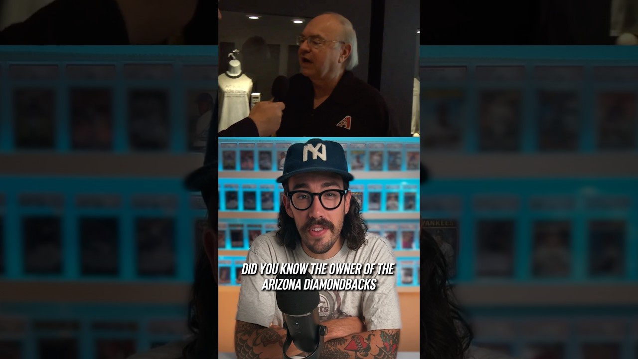 AZ Diamondbacks owner’s INSANE collection!! 🤯 💰 #collectibles #mlb #dbacks #playoffs