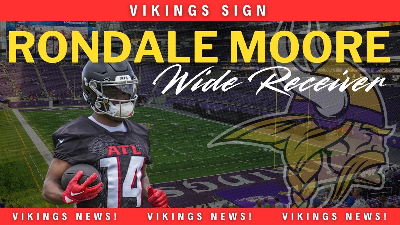 BREAKING! Vikings Sign Wide Receiver Rondale Moore in Free Agency