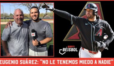 EUGENIO SUÁREZ en EXCLUSIVA con ERNESTO JEREZ: En ARIZONA No le TENEMOS MIEDO A NADIE | ESPN Beisbol