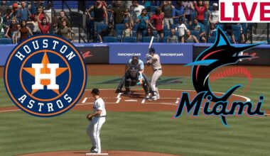 🔴LIVE 🔴Houston Astros VS Miami Marlins / March 20th / MLB Envivo/ Mlb the show