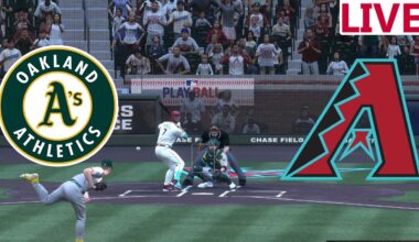 🔴LIVE 🔴Oakland Athletics VS Arizona Diamondbacks  /MLB Spring training / /MLB THE SHOW