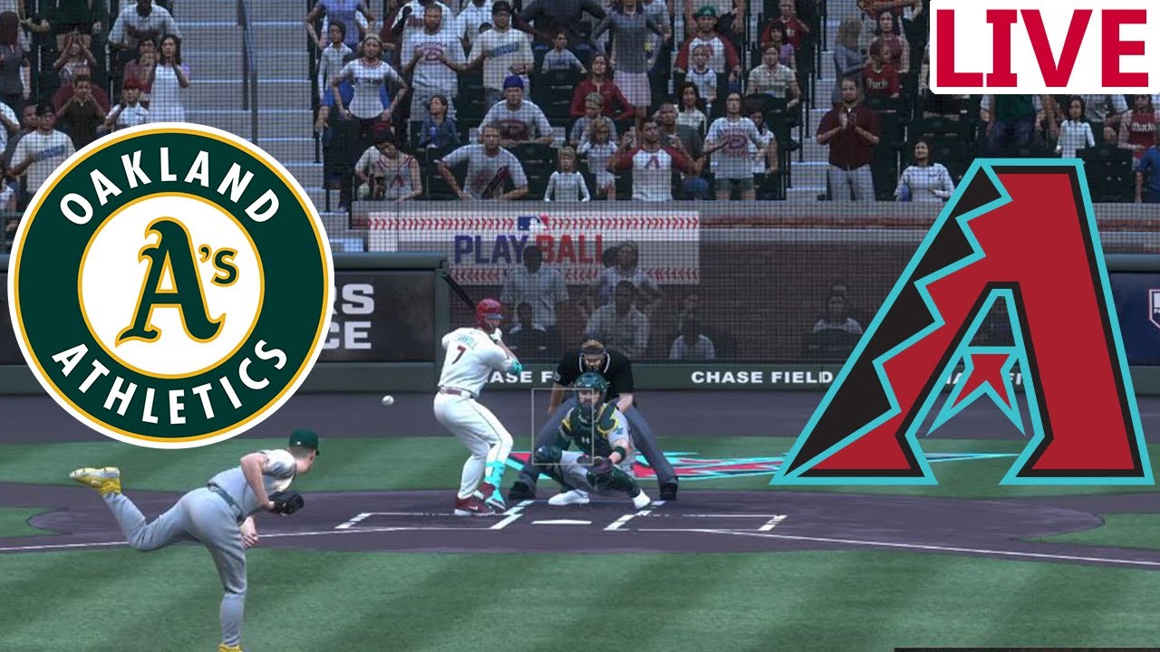 🔴LIVE 🔴Oakland Athletics VS Arizona Diamondbacks  /MLB Spring training / /MLB THE SHOW