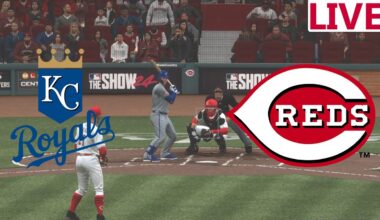 🔴LIVE 🔴Kansas City Royals VS Cincinnati Reds/Baseball Spring training /MLB THE SHOW