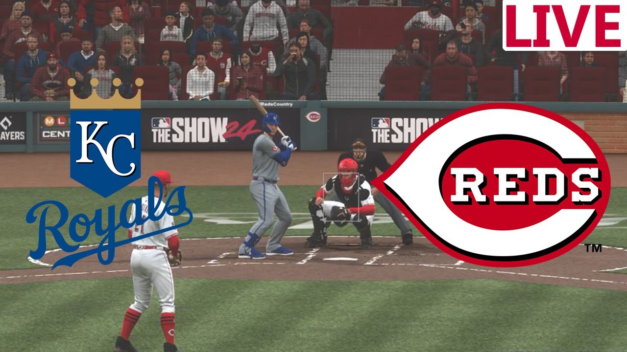 🔴LIVE 🔴Kansas City Royals VS Cincinnati Reds/Baseball Spring training /MLB THE SHOW