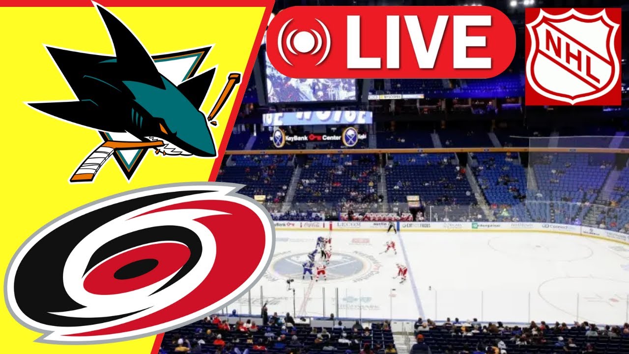 🔴 San Jose Sharks vs Carolina Hurricanes / Watch Live Radio , Score , Gamecast Play by Play NHL 2025