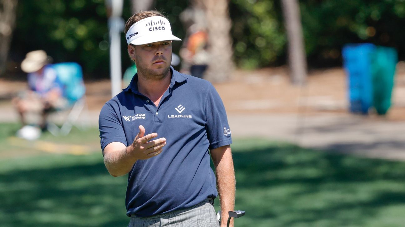 Keith Mitchell falters late, in 5-way tie at Valspar Championship