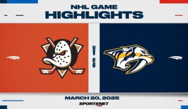 NHL Highlights | Ducks vs. Predators - March 20, 2025