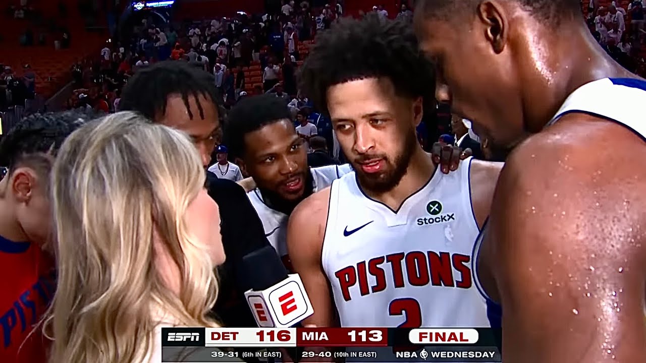 CADE CUNNINGHAM WENT OFF IN MIAMI! | Detroit Pistons