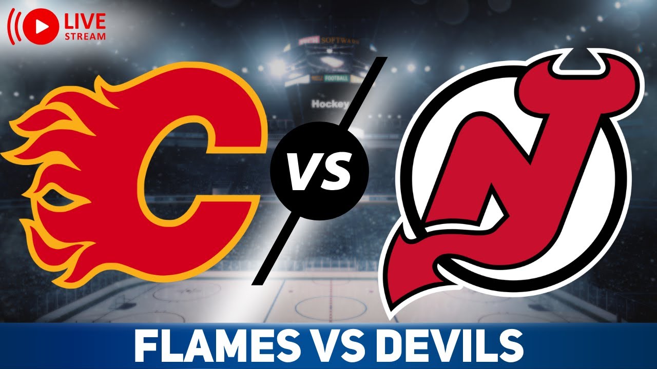 Calgary Flames vs New Jersey Devils LIVE GAME REACTION & PLAY-BY-PLAY