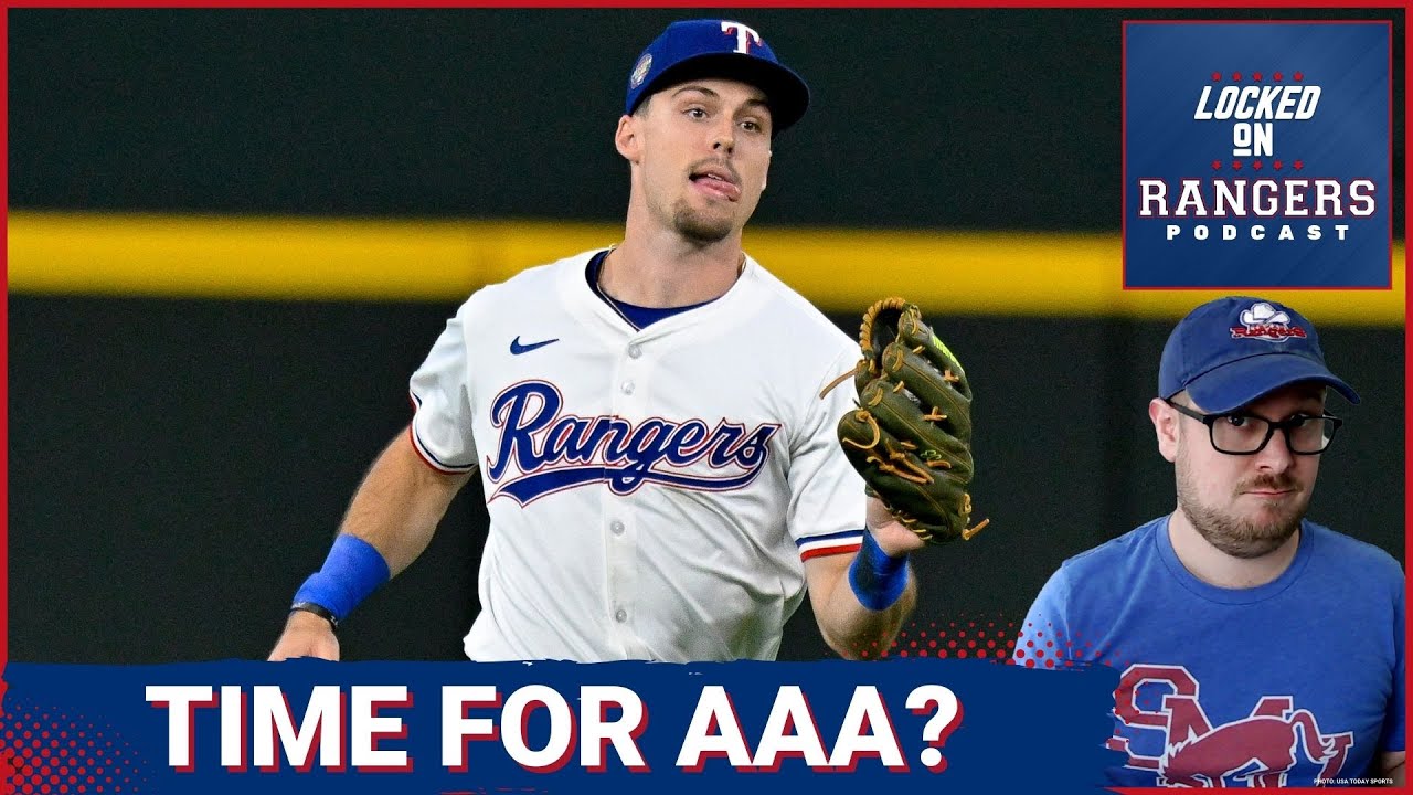 Should Texas Rangers start Evan Carter in AAA after slow spring? + Jacob deGrom looks ready to go