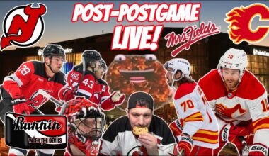 NJ Devils vs. Calgary Flames Post-Postgame LIVE! 3/20/25 3RD PERIOD MELTDOWN