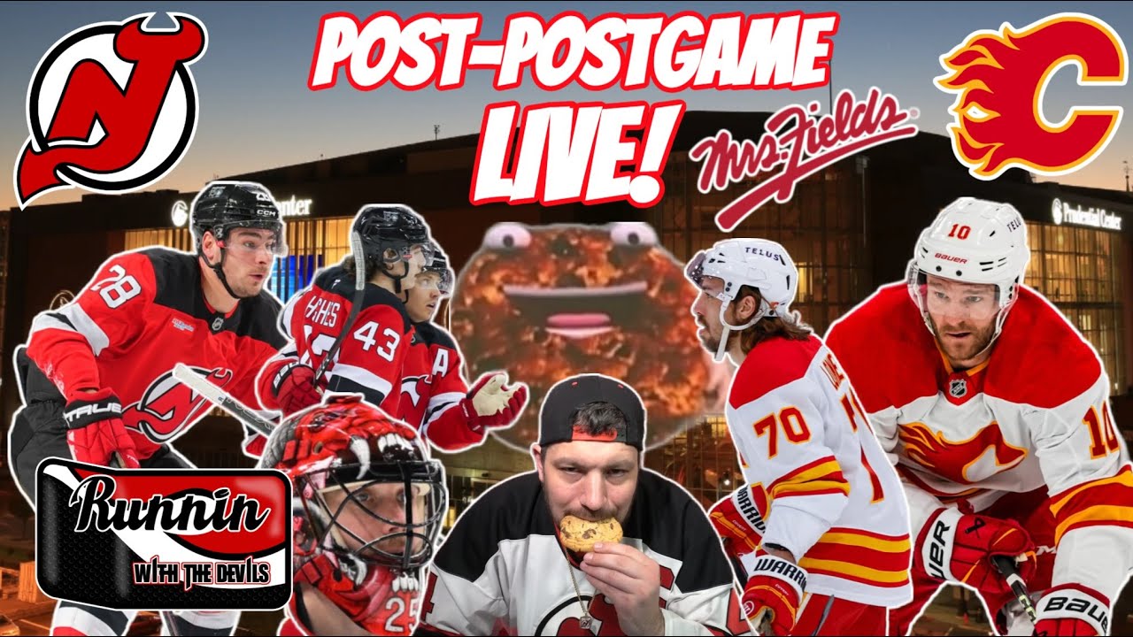 NJ Devils vs. Calgary Flames Post-Postgame LIVE! 3/20/25 3RD PERIOD MELTDOWN