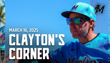 Clayton's Corner: March 16, 2025