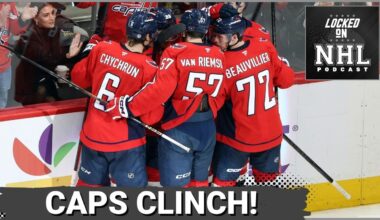 The Washington Capitals Became the First Team to Clinch a Berth in the Stanley Cup Playoffs