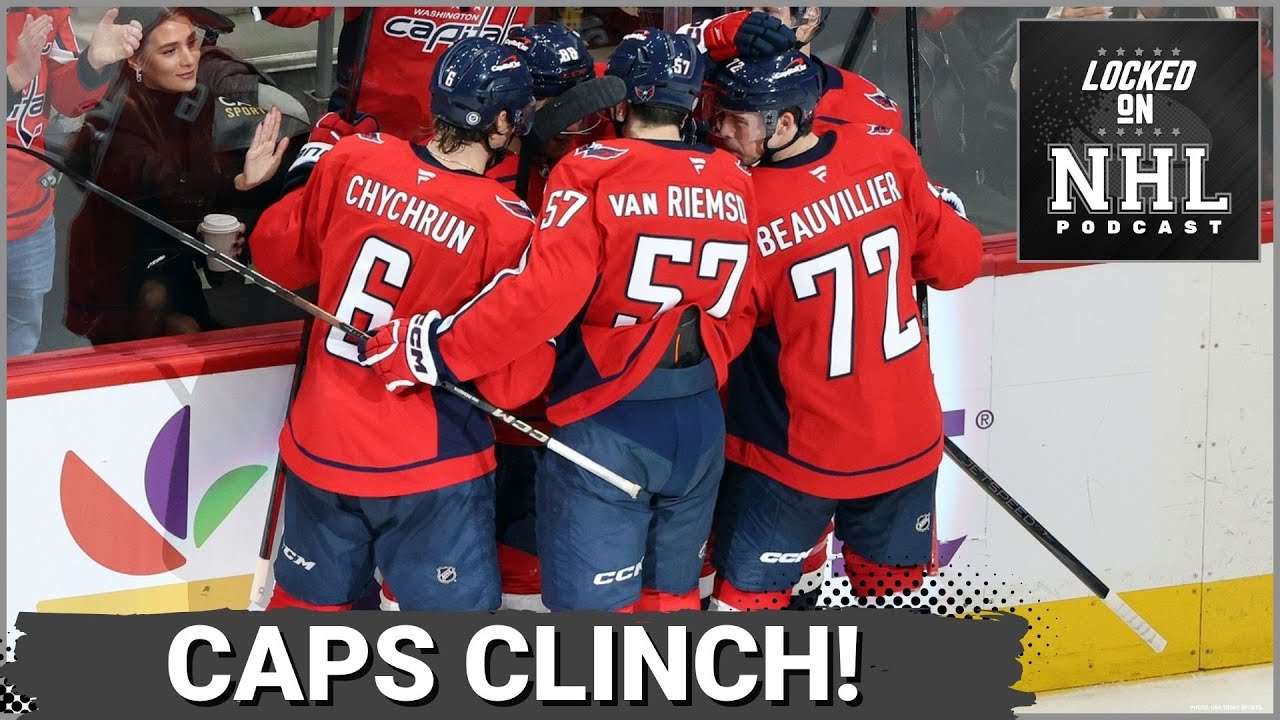 The Washington Capitals Became the First Team to Clinch a Berth in the Stanley Cup Playoffs
