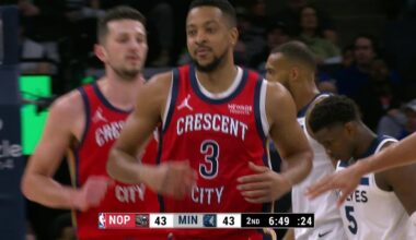 CJ McCollum Highlights vs. Minnesota Timberwolves 3/19/25