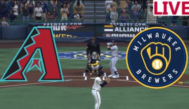 🔴LIVE🔴Arizona Diamondbacks vs Milwaukee Brewers/ Baseball Spring Training/ /MLB THE SHOW