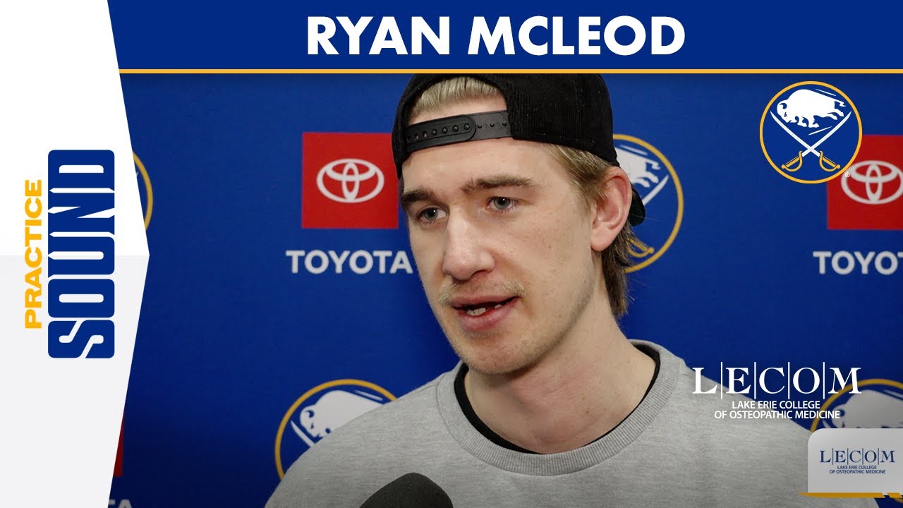 "Really Enjoying It Right Now" | Ryan McLeod On Growing His Game, Career Year With Buffalo Sabres