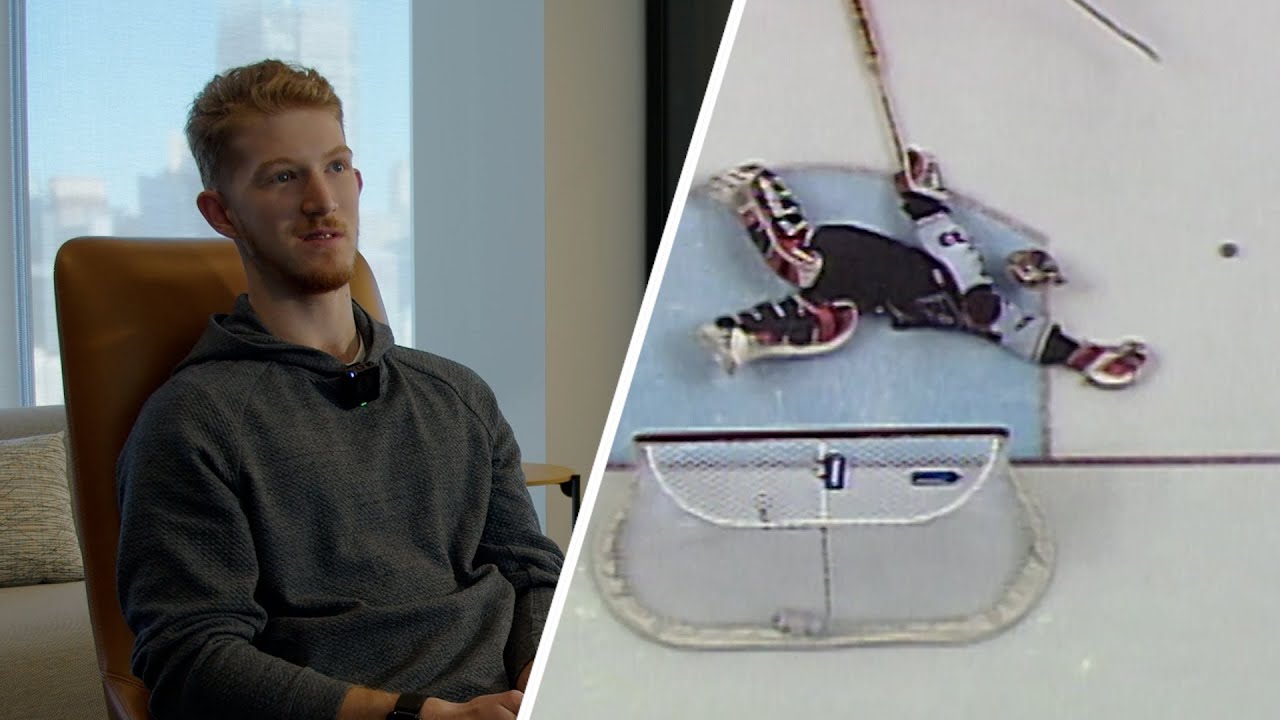 Dustin Wolf Reacts To Great Saves of the Quarter Century