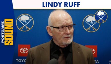 "We Played Quick" | Buffalo Sabres Coach Lindy Ruff After OT Win Over Boston Bruins