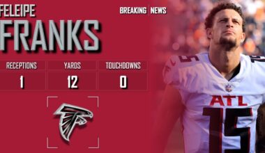 𝐁𝐑𝐄𝐀𝐊𝐈𝐍𝐆 𝐍𝐄𝐖𝐒: Atlanta Falcons Sign TE Feleipe Franks | 2025 NFL Offseason