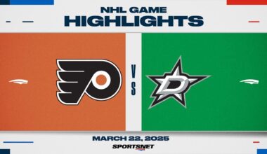 NHL Highlights | Flyers vs. Stars - March 22, 2025