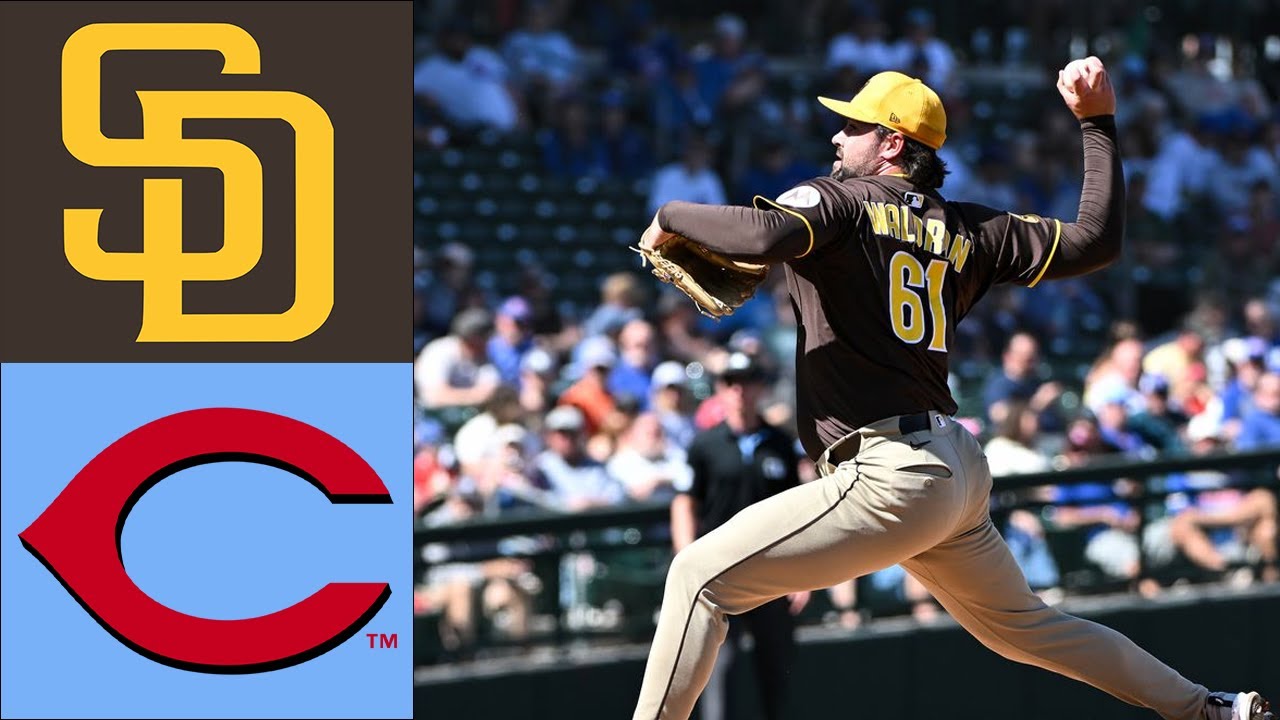 San Diego Padres Vs Cincinnati Reds Full Mar 22,2025 Game MLB Spring Training 2025 MLB Today y