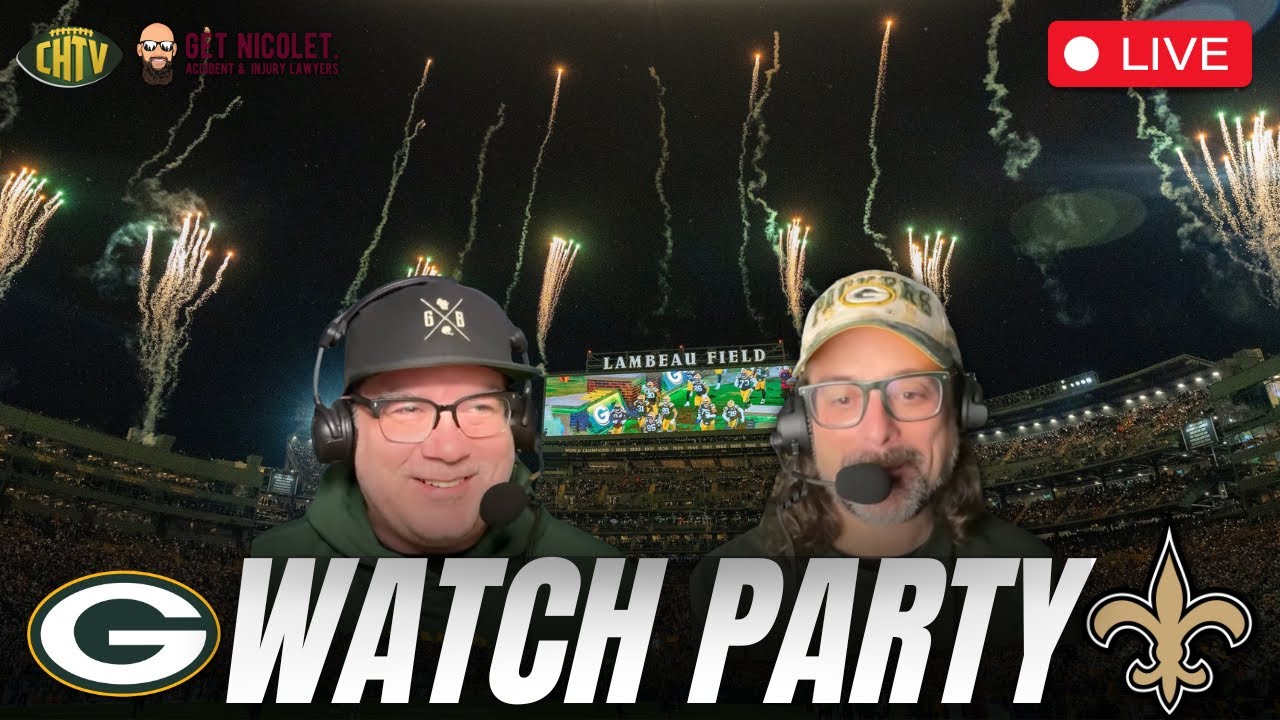 2024 CHTV Watch Party: New Orleans Saints vs Green Bay Packers