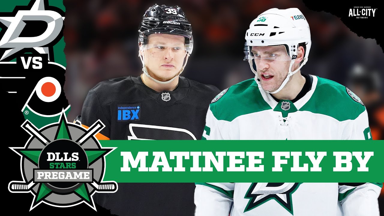Dallas Stars vs. Philadelphia Flyers | DLLS STARS PREGAME