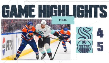 Seattle Kraken at Edmonton Oilers | 3/22 Game Highlights