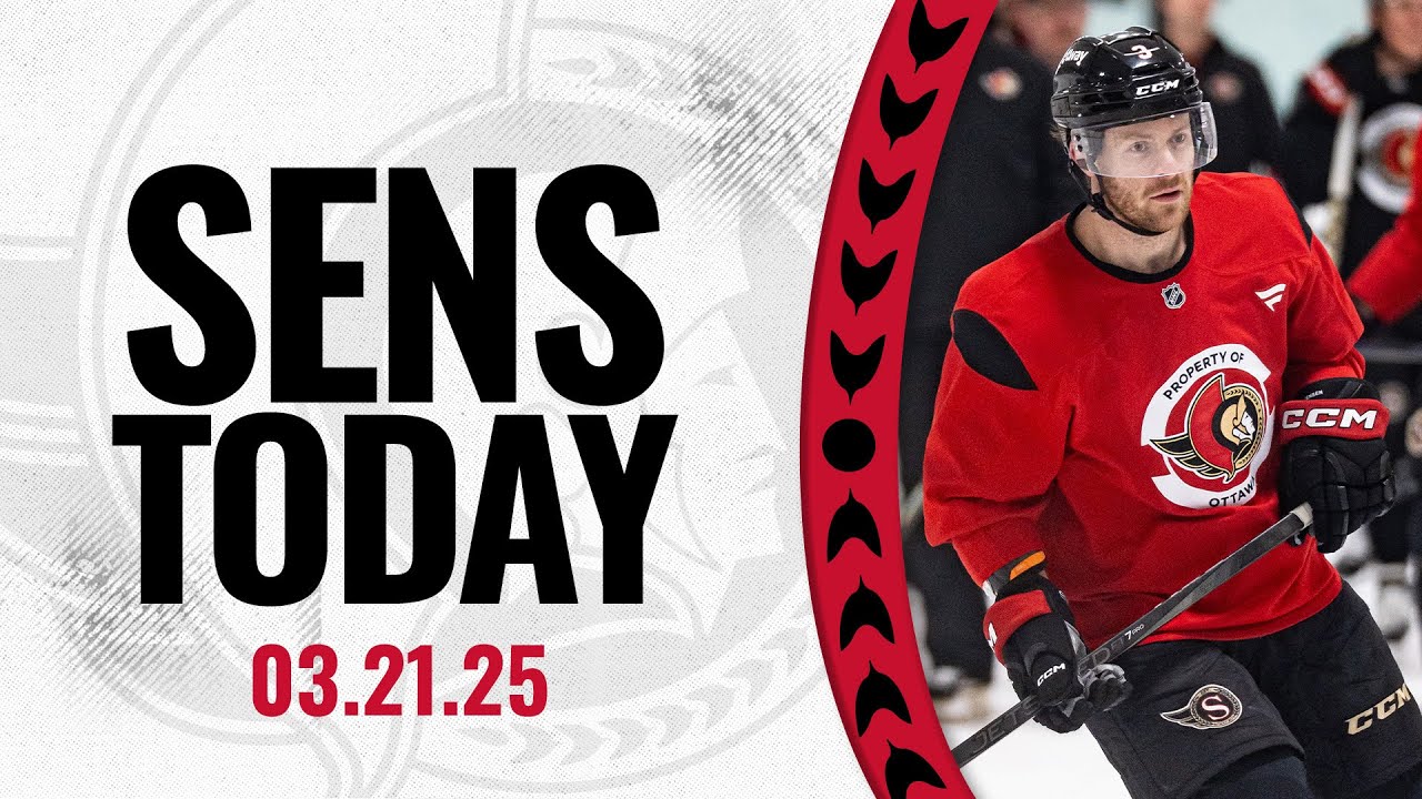 Sens Today: Sens Reset After Avs to Prepare for Devils