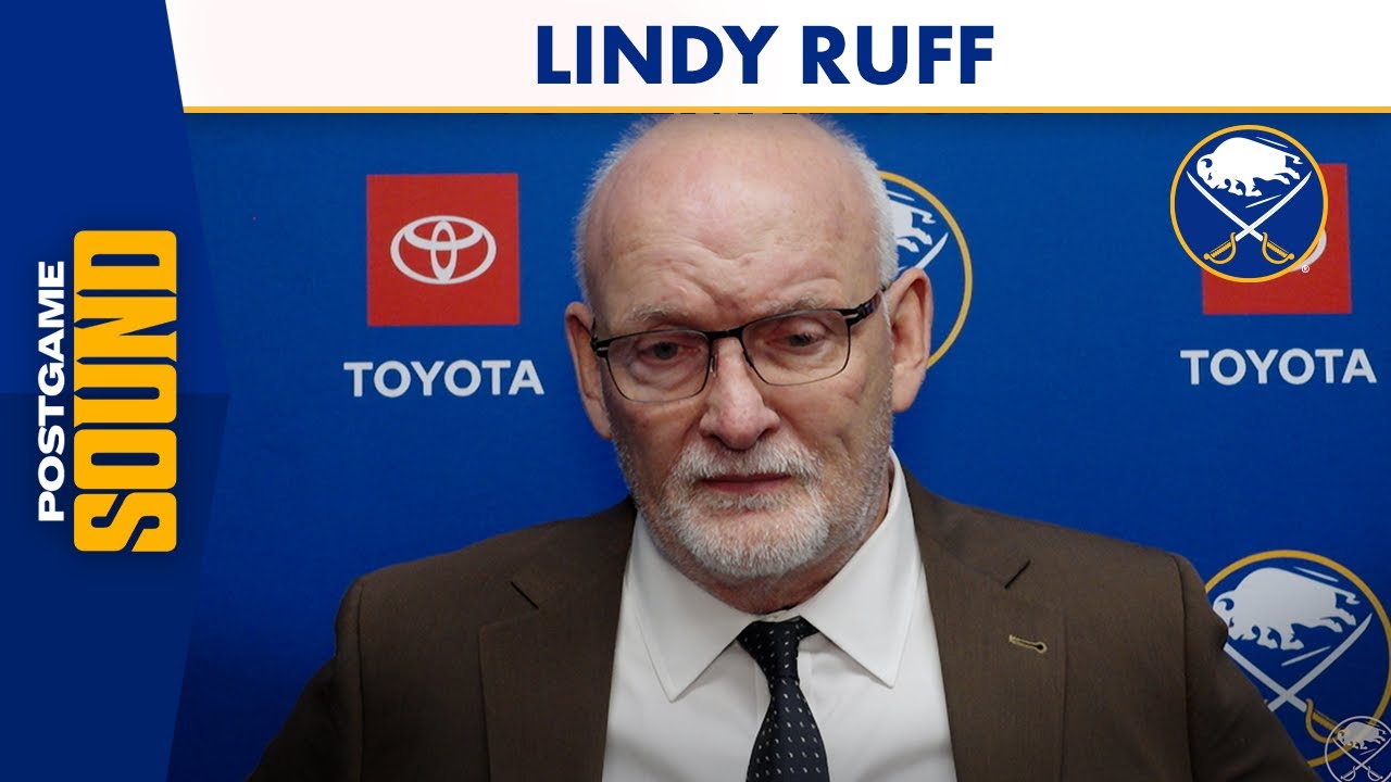 "It's Killed Us This Season" | Buffalo Sabres Coach Lindy Ruff On Loss To Minnesota, Giving Up Goals