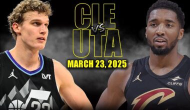 Cleveland Cavaliers vs Utah Jazz Full Game Highlights - March 23, 2025 | NBA Regular Season