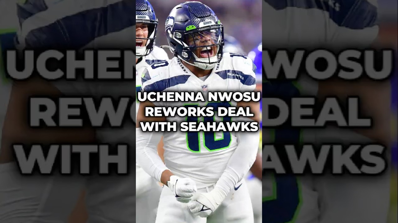 Nwosu Agrees To Pay Cut To Stay With Seattle Seahawks In NFL Free Agency #nfl #seahawks #shorts