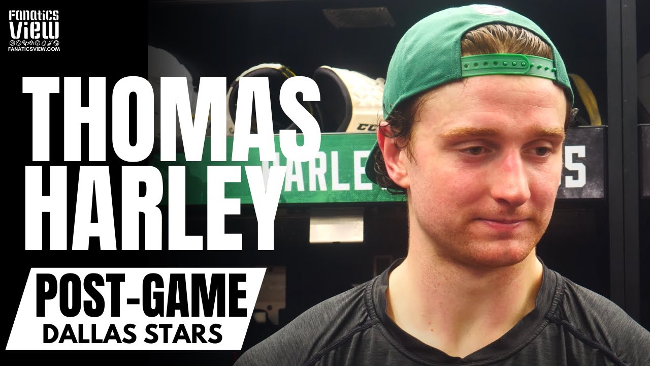 Thomas Harley Discusses Elite Run for Dallas Stars, Mikko Rantanen & Mikael Granlund Transition