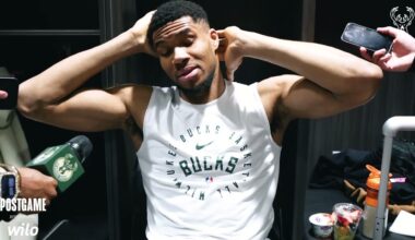 Giannis Antetokounmpo Postgame Media Availability | 03.23.25