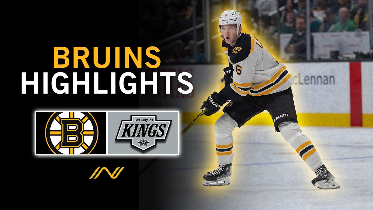 Bruins Analysis: Boston Cannot Put Stop To Dominant Los Angeles