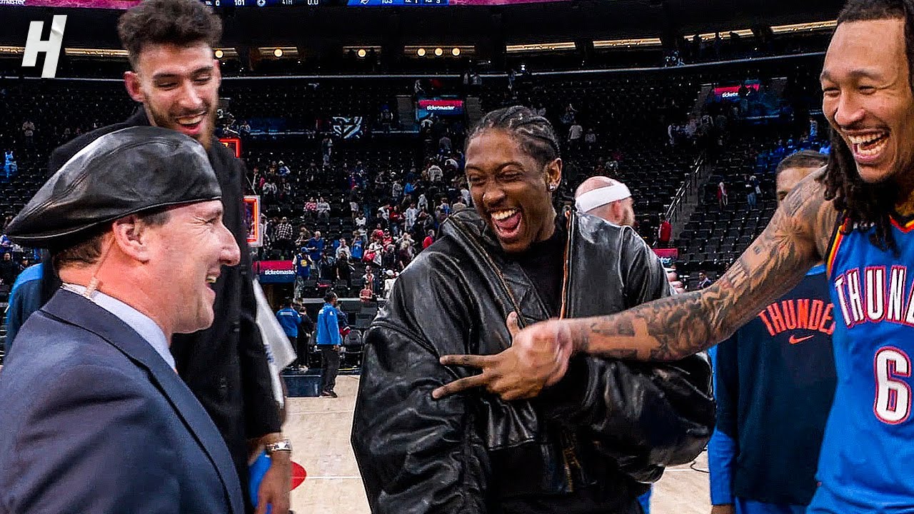 OKC Thunder Squad Drops Another Hilarious Postgame with Nick Gallo😂