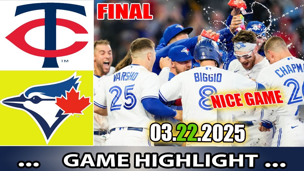 Toronto Blue Jays vs Minnesota Twins Full Game Highlights  | MLB HIGHLIGHT TODAY