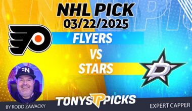 Philadelphia Flyers vs Dallas Stars 3/22/25 NHL Pick Prediction