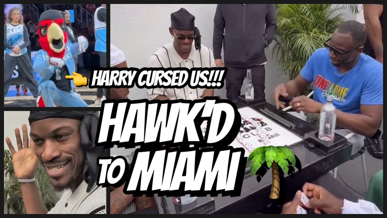 Draymond, Jimmy Butler play dominoes; Steph Curry fullcourt heave 🏹 Harry the Hawk/Kendrick Lamar