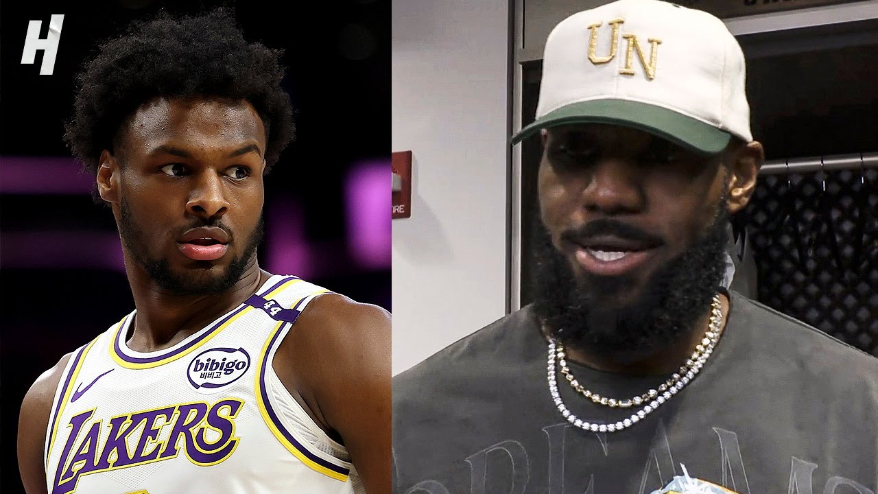 LeBron James Talks Bronny James & BLOWOUT LOSS vs Bulls, FULL Postgame Interview