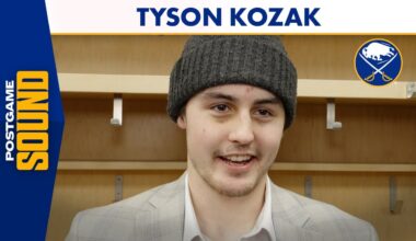 "Just Surreal" | Tyson Kozak Scores In Buffalo Sabres Win, In Front Of Friends & Family In Winnipeg